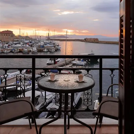 Destino Overlooking The Venetian Port Of Chania Chania (Crete)
