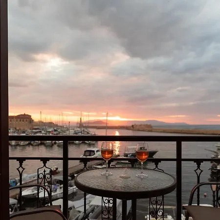 Destino Overlooking The Venetian Port Of Chania Chania (Crete)